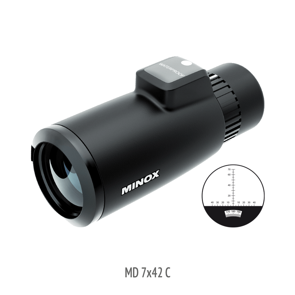 Minox 7x42 MD-C Monocular with Compass